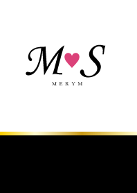 LOVE INITIAL-M&S イニシャル 15