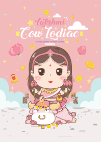 Lakshmi & Cow Zodiac - Fortune