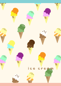 Summer ice cream02on P&B