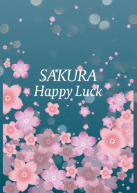 Blue : Sakura in spring