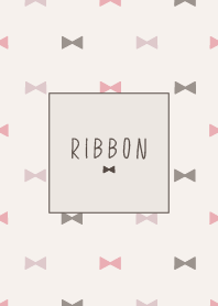 ダスティピンク♡リボン