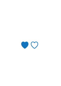 simple hearts(smaller)-wh blue