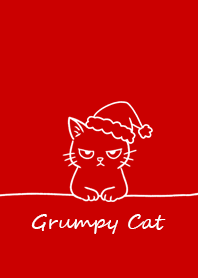 Grumpy Kitty - Christmas Color#4