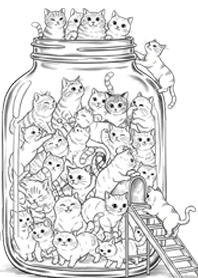 Cat in a Bottle