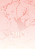 簡單 貓 星星 大理石 漸層粉紅色