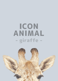 ICON ANIMAL - Giraffe - PASTEL BL/02