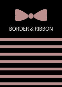 BORDER & RIBBON -Pink Ribbon 22-