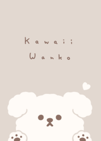 毛茸茸的狗 / brown.