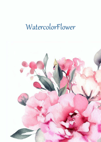 Watercolor Flower-hisatoto 84