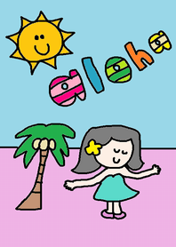 夏 太陽と女の子 サマー