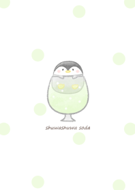 Penguin and Soda -melon-