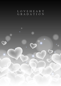 LOVE HEART GRADATION-Black 12