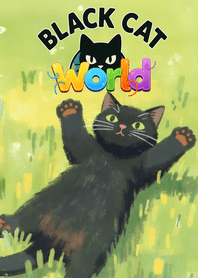 Cute Black Cat World - JP32