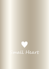 Small Heart *Champagne Gold 2*