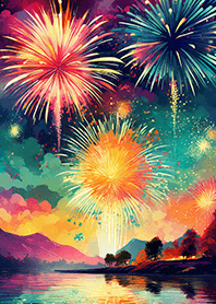 Beautiful Fireworks Theme#222