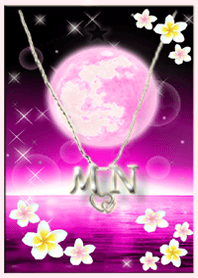 initial M&N(Strawberry Moon&Plumeria)