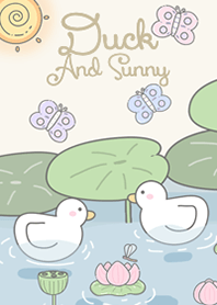 Duck on Sunny!
