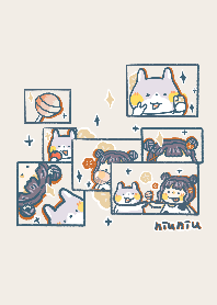 牛牛與芋仔 復古風格 2023 LET'S DRAW