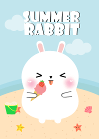Summer White Rabbit Dukdik Theme (jp)