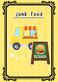 junk food! -pale yellow-
