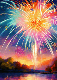 Beautiful Fireworks Theme#798