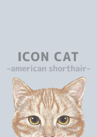 ICON CAT-American Shorthair-PASTEL BL/06