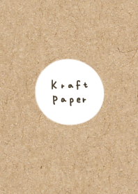 Simple cute x kraft paper.