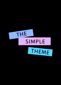 THE SIMPLE THEME .6