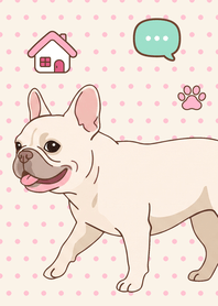 Mochimi the Happy French Bulldog