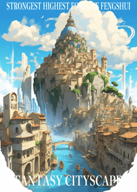 Beautiful fantasy cityscape 02