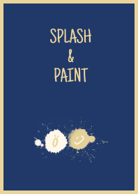Splash & Paint - Navy Beige Theme 02