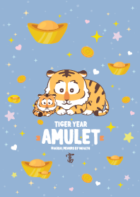 Tiger Year Amulet of Wealth... Blue
