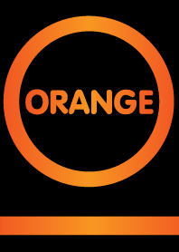 Orange and Black theme