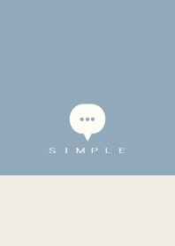 SIMPLE(beige blue)V.1557b