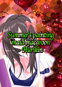Summer's painting maid macaroon Hurikin