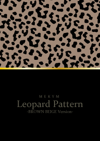 Leopard Pattern BROWN BEIGE 17