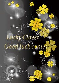 Black : Hidden lucky clover