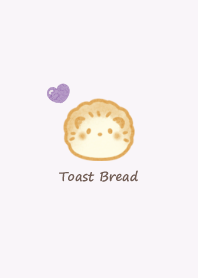 Hedgehog Toast -blueberry-