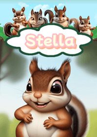 Stella Squirrel Green01