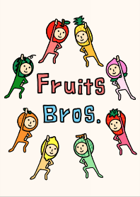 Fruits Brothers! wall paper type A