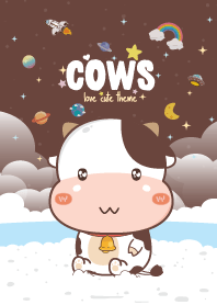 เจ้าวัวน้อย ริมทะเล สีโกโก้