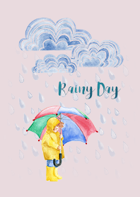 Watercolor Rainy Day
