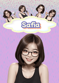 Safia attractive girl purple03