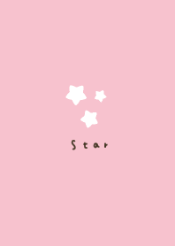 Pink and fluffy stars.