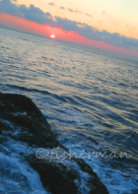 The sun and the beautiful sea