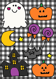 (Halloween 2019 black check )