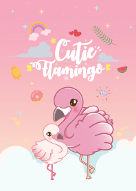 ฟลามิงโก้ เบบี๋ กาแล็กซี สีพิ้งค์เลดี้