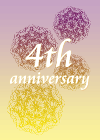 4th anniversary