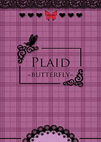 Plaid~Butterfly~
