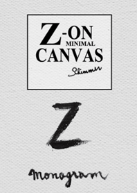 Z on Canvas -Minimal-